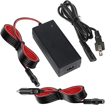 14V Power Adapter Compatible with NOCO GB70 GB150 GB250+ GB251+ GB500 GB500+ Genius Boost Ultra Safe Lithium Jump Starter Battery XGC4 XGC Power Supply Charger with Cigarette Lighter Charger Cable