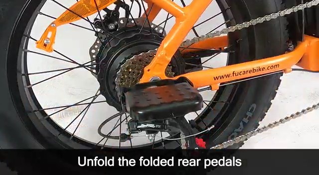 Bicicleta Electrica Plegable BRIFUGO 20 Pulgadas Fat Tire E