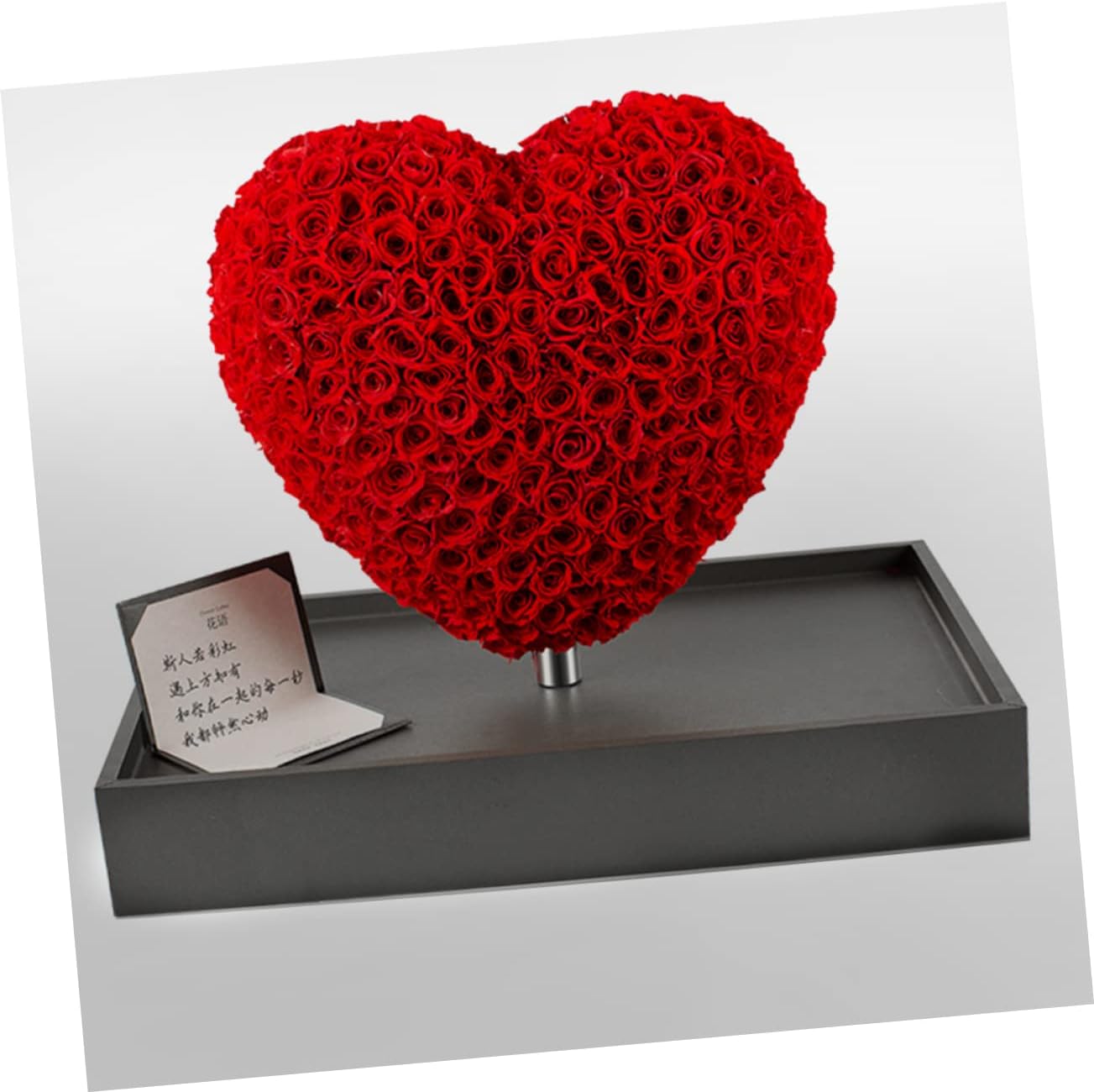 Valentine's Day Heart Shaped Rose Flower Box Elegant Design for Weddings Birthdays and Mother's Day Decorative Box for Romantic Celebrations