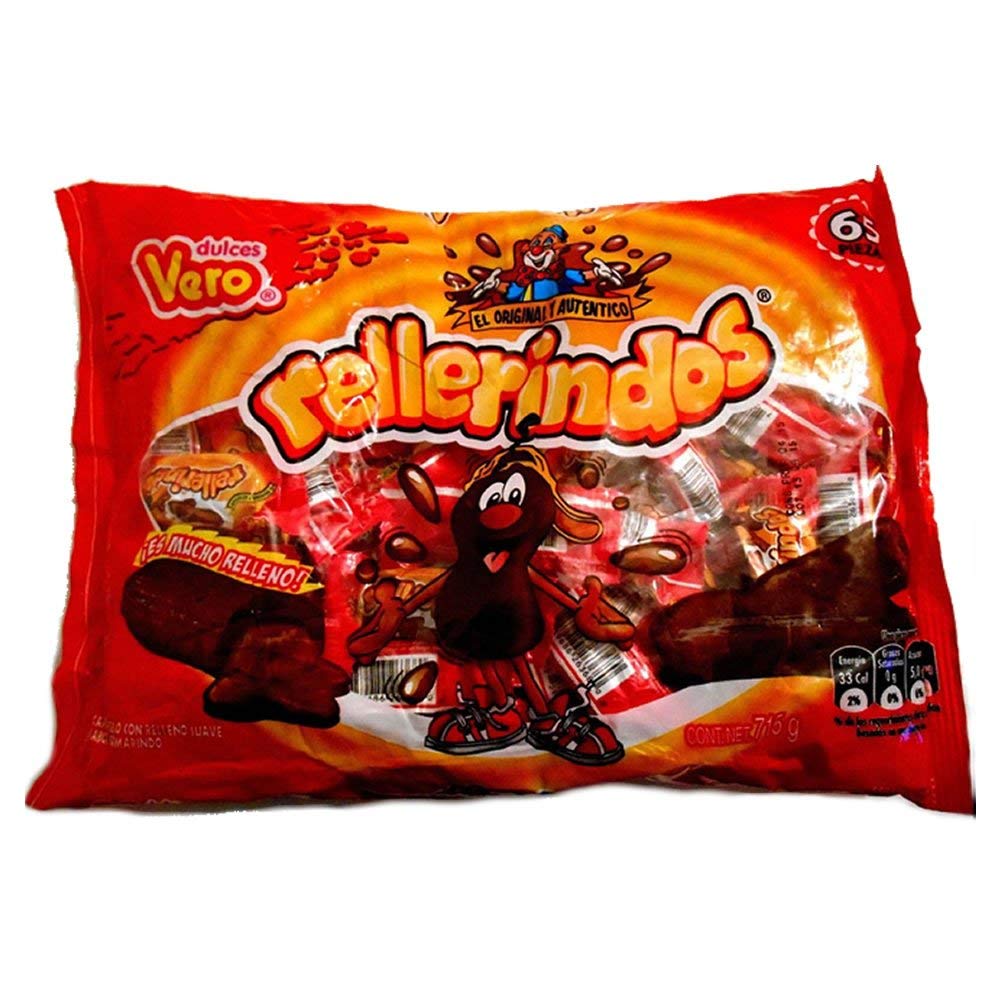 Spicy Mexican Candy Kit Including Vero Rellerindos, Mango Pica Gomas and Pica Fresas