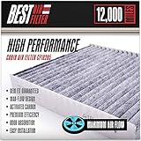 Best Cabin Air Filter for Toyota / Lexus / Scion / Suburu (CARBON ACTIVATED) Replacement Filter for Toyota, Lexus, Scion, Subaru, Camry, Corolla, Prius, Legacy, Outback - Competes with FRAM CF10285
