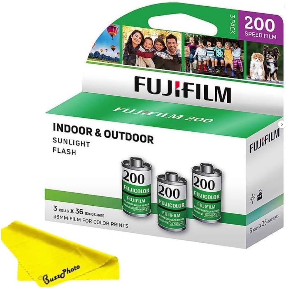 Amazon.com : Fujifilm Fujicolor 200 Color Negative Film