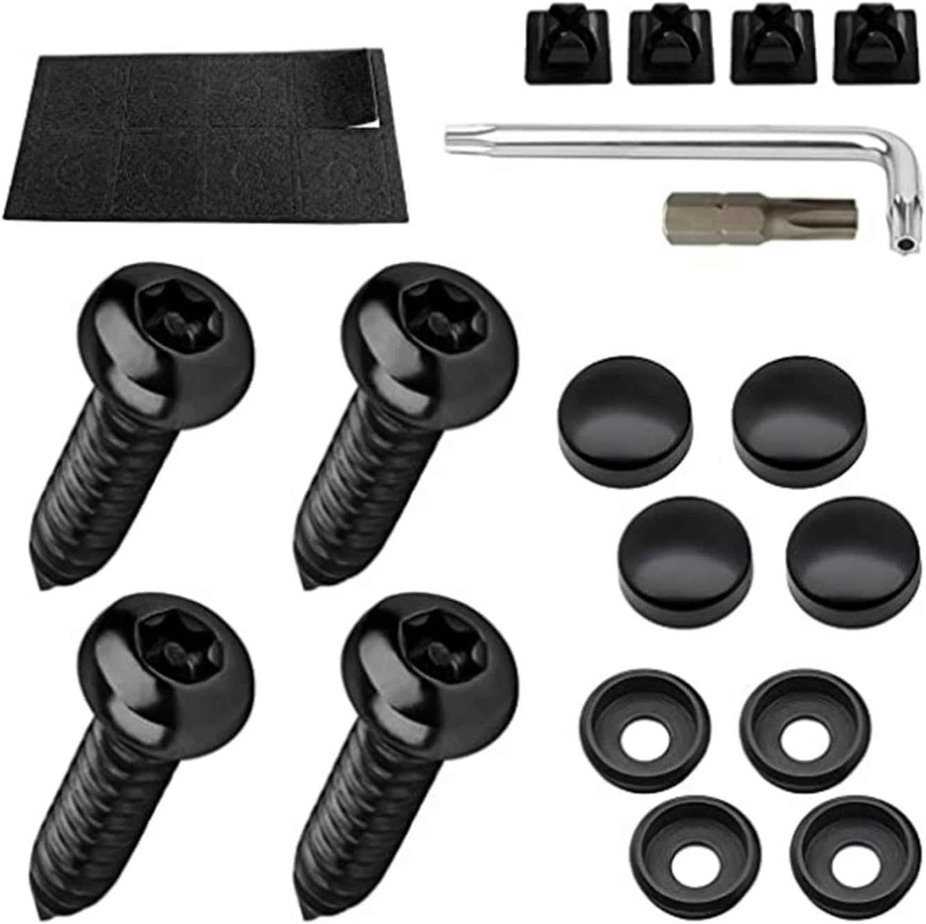 Sodcay 20 PCS 304 Stainless Steel US Standard License Plate