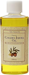 Amazon | 無添加 未精製 ゴールデン ホホバオイル オーガニック 100ml コールドプレス(低温圧搾抽出) | Sin. | ベースオイル