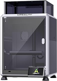 Creality Offizielle K1 SE Gehäuse, Transparente Schwarze K1 SE Abdeckung, 100% Passgenau, Temperatur Stabil, Geräuscharm, Staubdicht, Schutzzelt, 3D-Drucker Gehäuse für Creality K1 SE