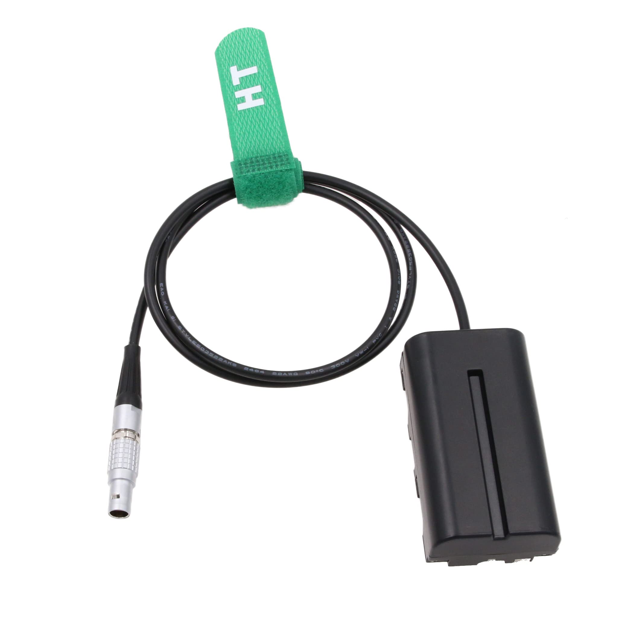 HangTon Batteria fittizia da 0B 2 pin a NP-F970 F570 F550 per monitor Blackmagic Video Assist 12G Atomos Shogun Inferno Ninja HangTon Batteria fittizia da 0B 2 pin a NP-F970 F570 F550 per monitor Blackmagic Video Assist 12G Atomos Shogun Inferno Ninja