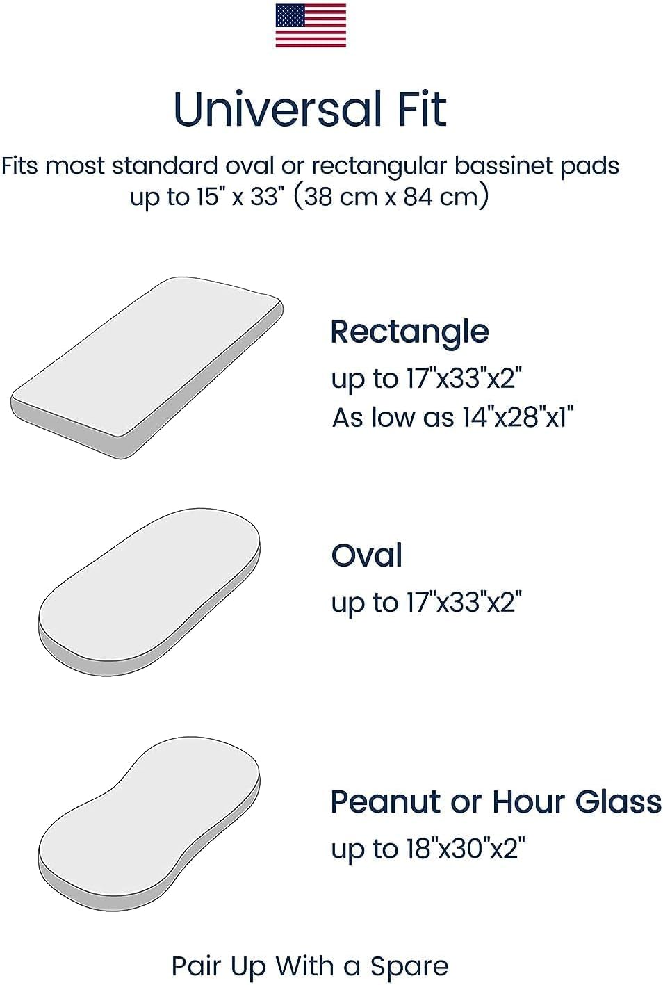 TotAha プレミアムソフトバシネットシート 男の子女の子用、スーパーストレッチジャージーニットバシネットボックスシーツ、Halo