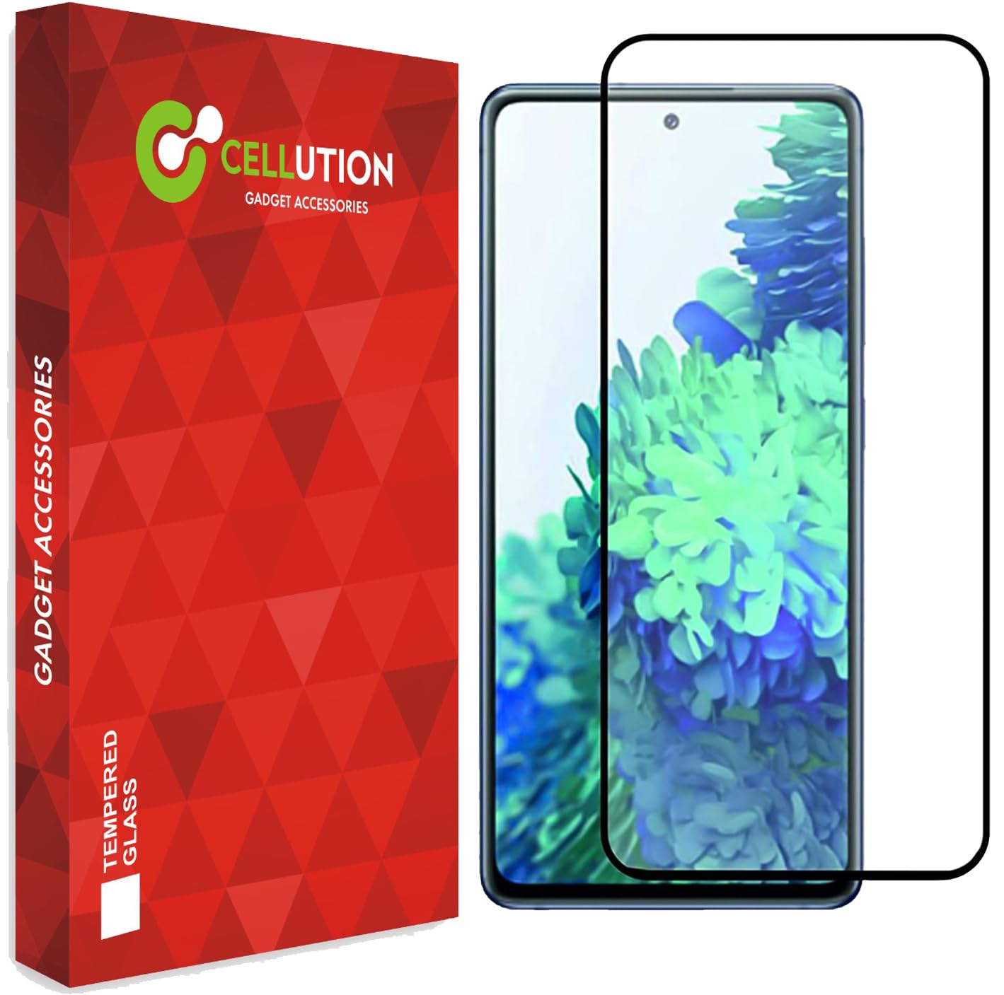 CELLUTION Tempered Glass For Samsung Galaxy S20 FE 5G Full Screen Edge to Edge Coverage with Easy Installation Kit, (Black) Pack of 1 (B0CQYS1BJG) Amazon Price History, Amazon Price Tracker