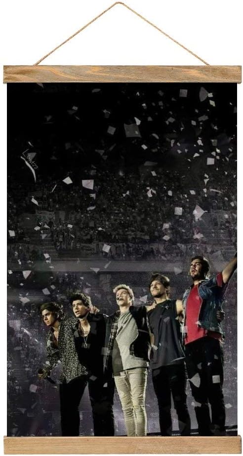 Behoneybee One Direction Posters, HD Canvas Decorative Hanging Picture, Unframed Canvas Painting Print Home Room Art Wall for Living Room, Bedroom, Kitchen, Hallway(11.8” 17.7”)