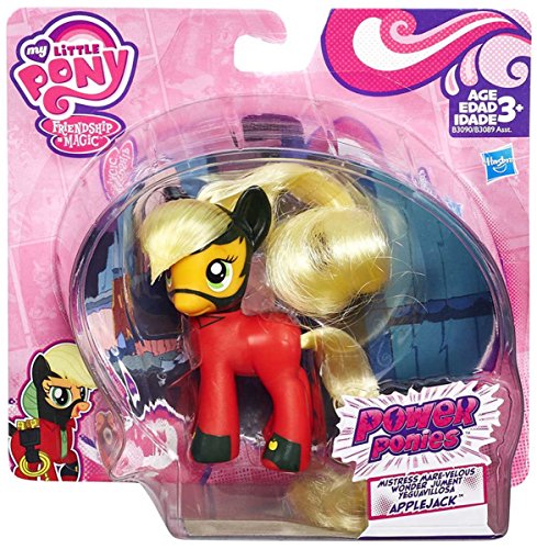 Hasbro My Little Pony Friendship is Magic Power Ponies Applejack Figure [Mistress Mare-Velous]