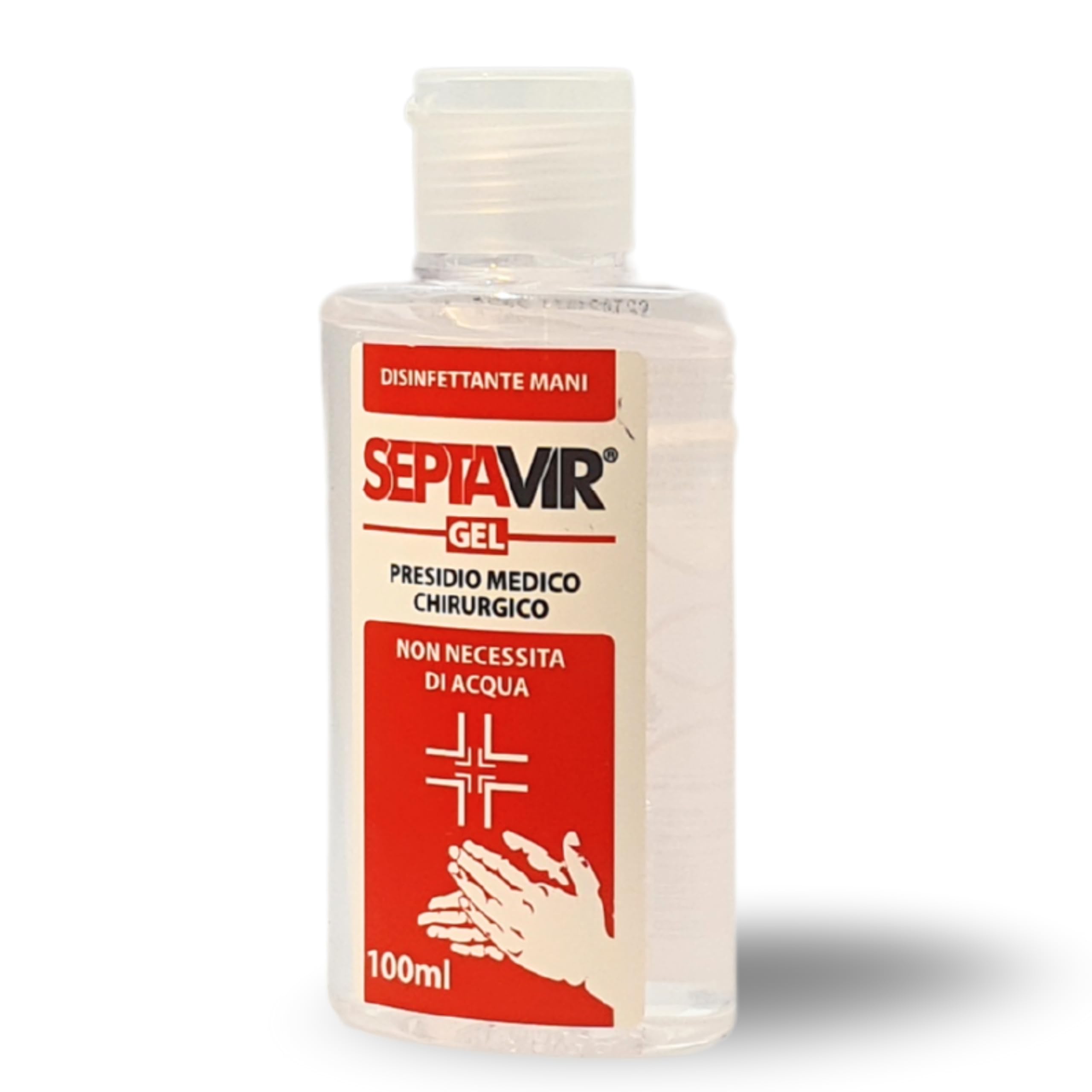 Disinfettante Mani Gel 100ml Pronto all’Uso Presidio Medico Chirurgico Senza Risciacquo