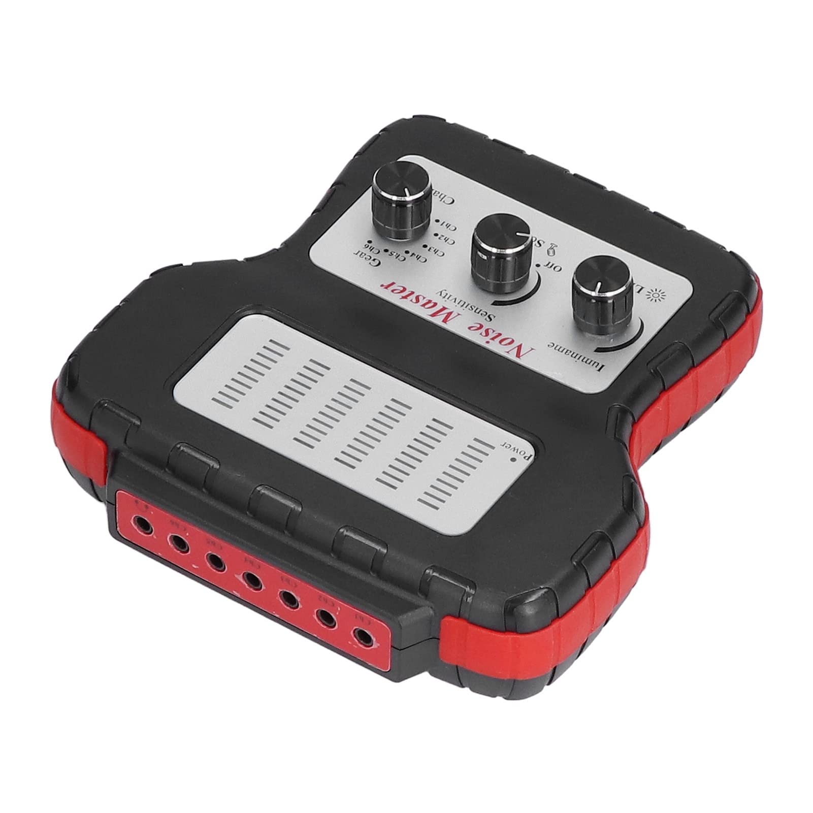 Stetoscopio Elettronico per Auto a 6, Rilevatore di Rumori del Motore 100Hz-10kHz, for Diagnosi dei Rumori del Motore e Controllo dei Componenti del Veicolo | Sincronia Acusto-ottica 6 , 15 MΩ, 100 DB, Ideale per Monitoraggio Telaio