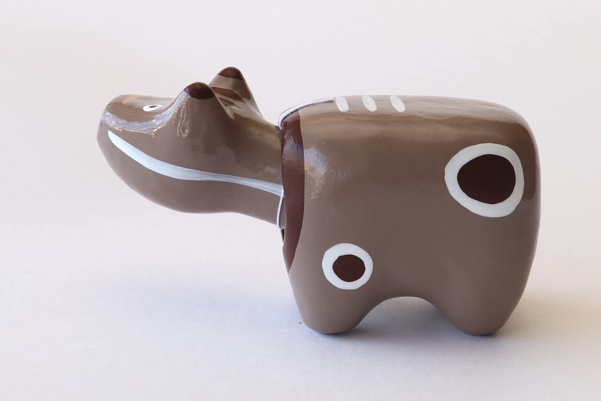 Amazon | 野沢民芸 カラフルべこ ココア | 民芸品 | おもちゃ