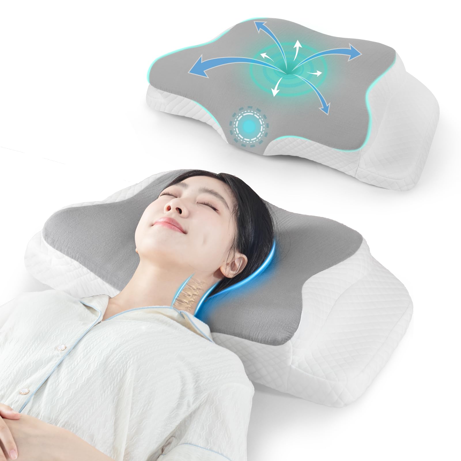 Amazon｜枕 首が痛くならない 低反発枕 安眠枕 人間工学の自然な