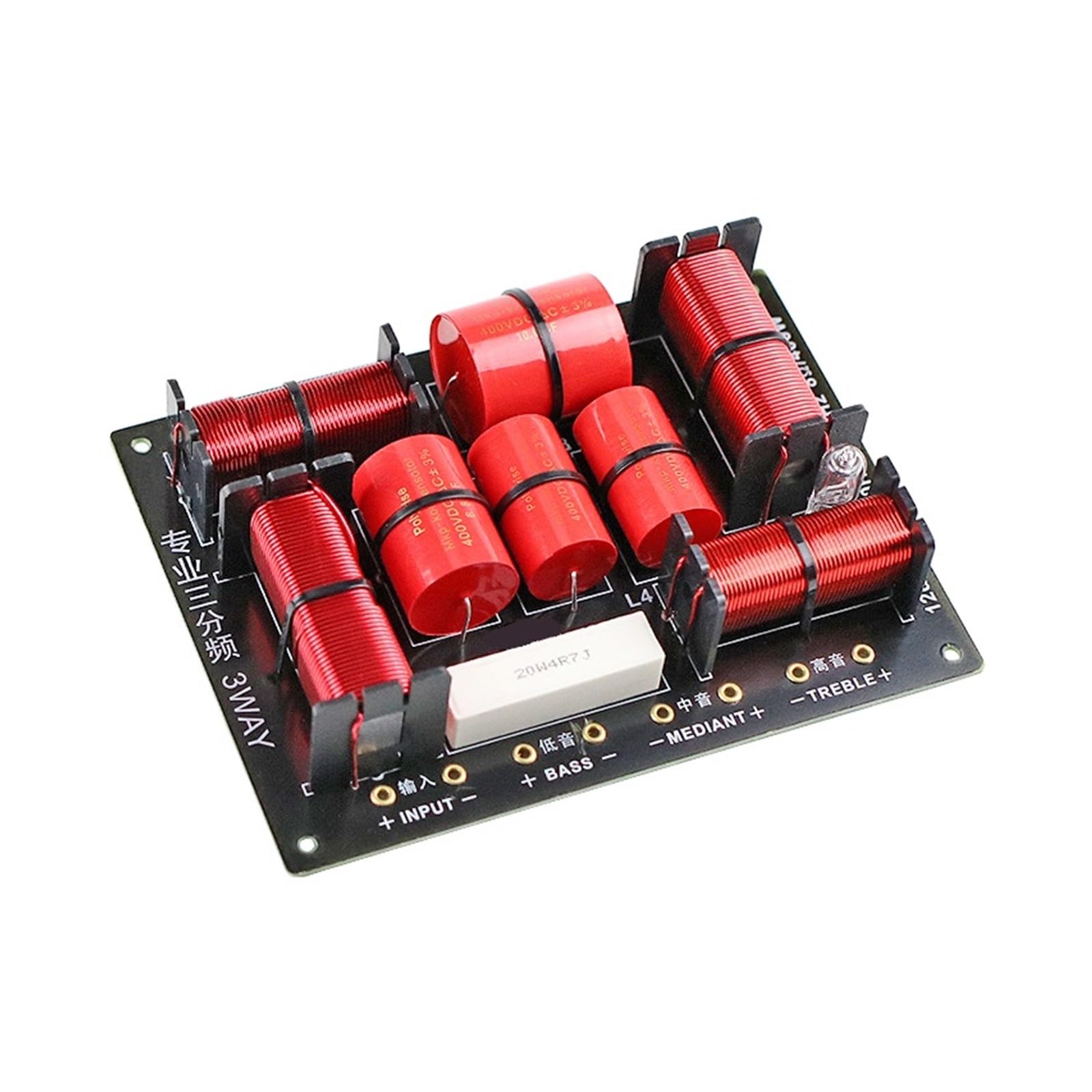 Amazon.com: DEBLAN 400W 3 Way Crossover Tweeter Midange Woofer