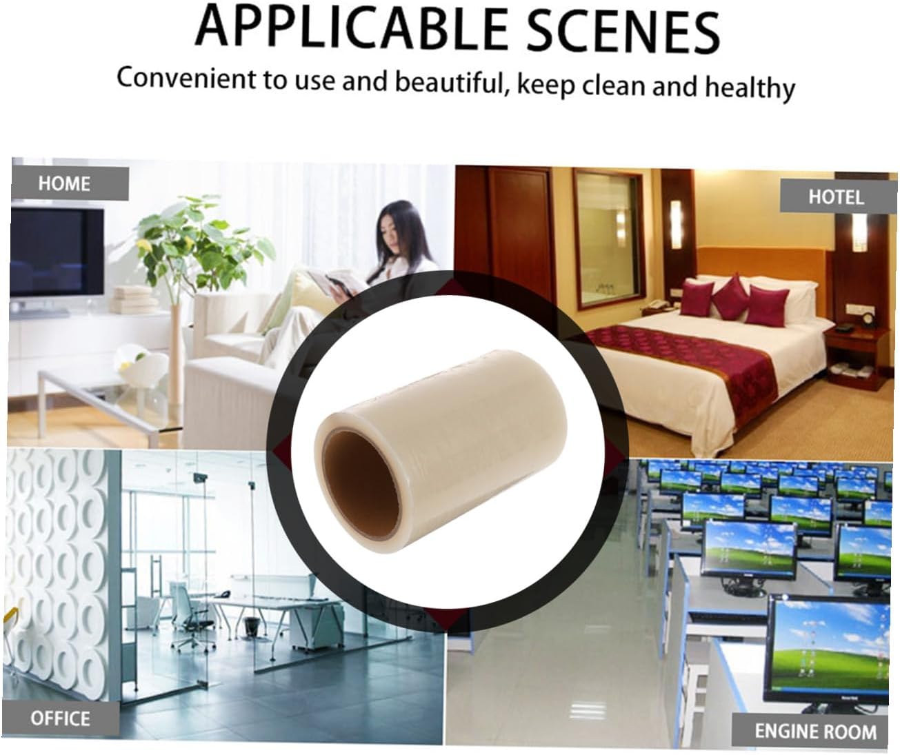 Homoyoyo Plastic Shoes Covers Automatic Machine Anti Slip Disposable Easy Install for Home Office School