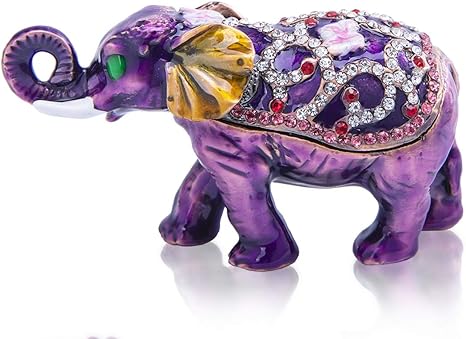Purple elephant jewelry Clearance