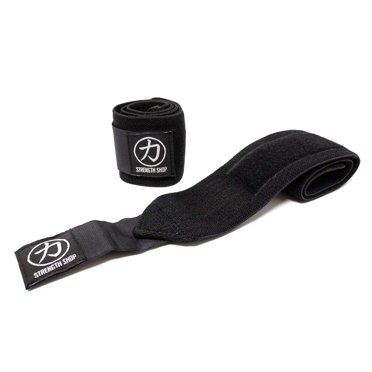 Strength ShopZeus Wrist Wraps - Black - IPF APPROVED