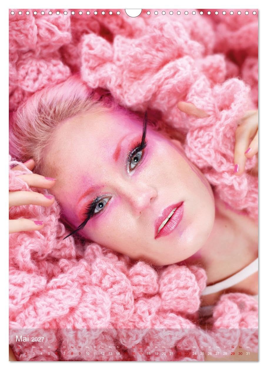 CALVENDO - Beauty Faces - Photos by Michael Allmaier (Wandkalender 2027 DIN A3 hoch), Monatskalender: Porträt und Beautyfotografie