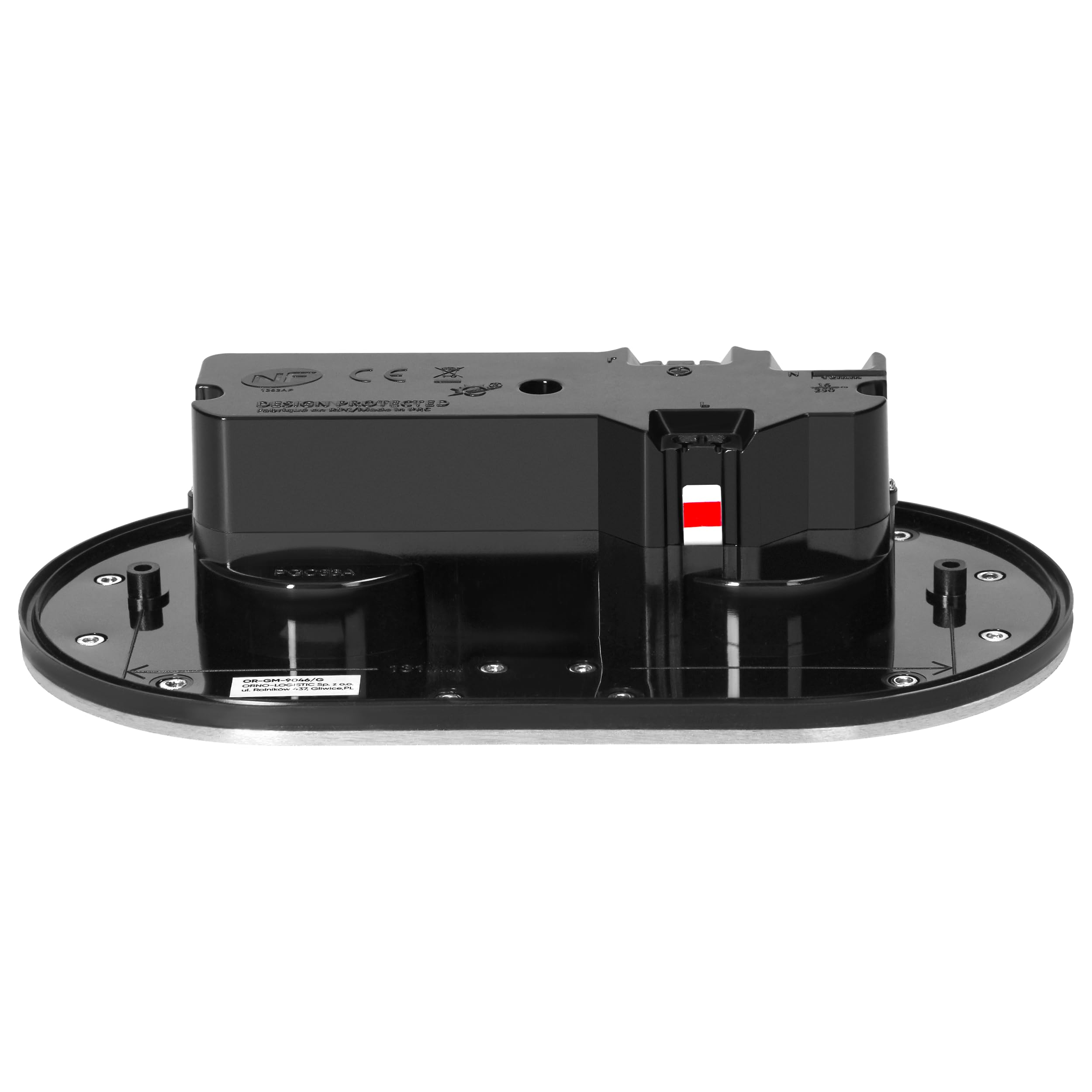 Prise Double Exterieure Etanche IP55 Encastrable Bloc Prise Encastrable Plan de Travail et Mur Double Prise Electrique avec Clapet de Protection 3680 W Type E (aluminium brossé)