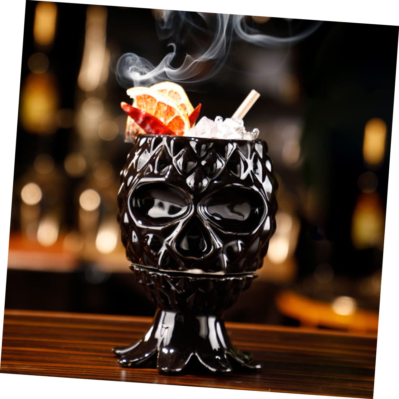Cabilock 1 Pc Copa De Coctel Vasos De Bar Góticos Copas De Coctel Hawaianas Taza De Café De Frutas Vaso De Vino Lindas Copas De Coctel Copas De Helado Cerámica De Múltiples Fines