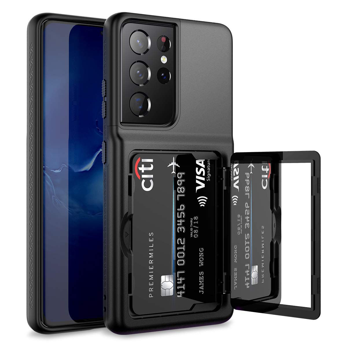 Amazon.com: WeLoveCase for Samsung Galaxy S21 Ultra Wallet Case