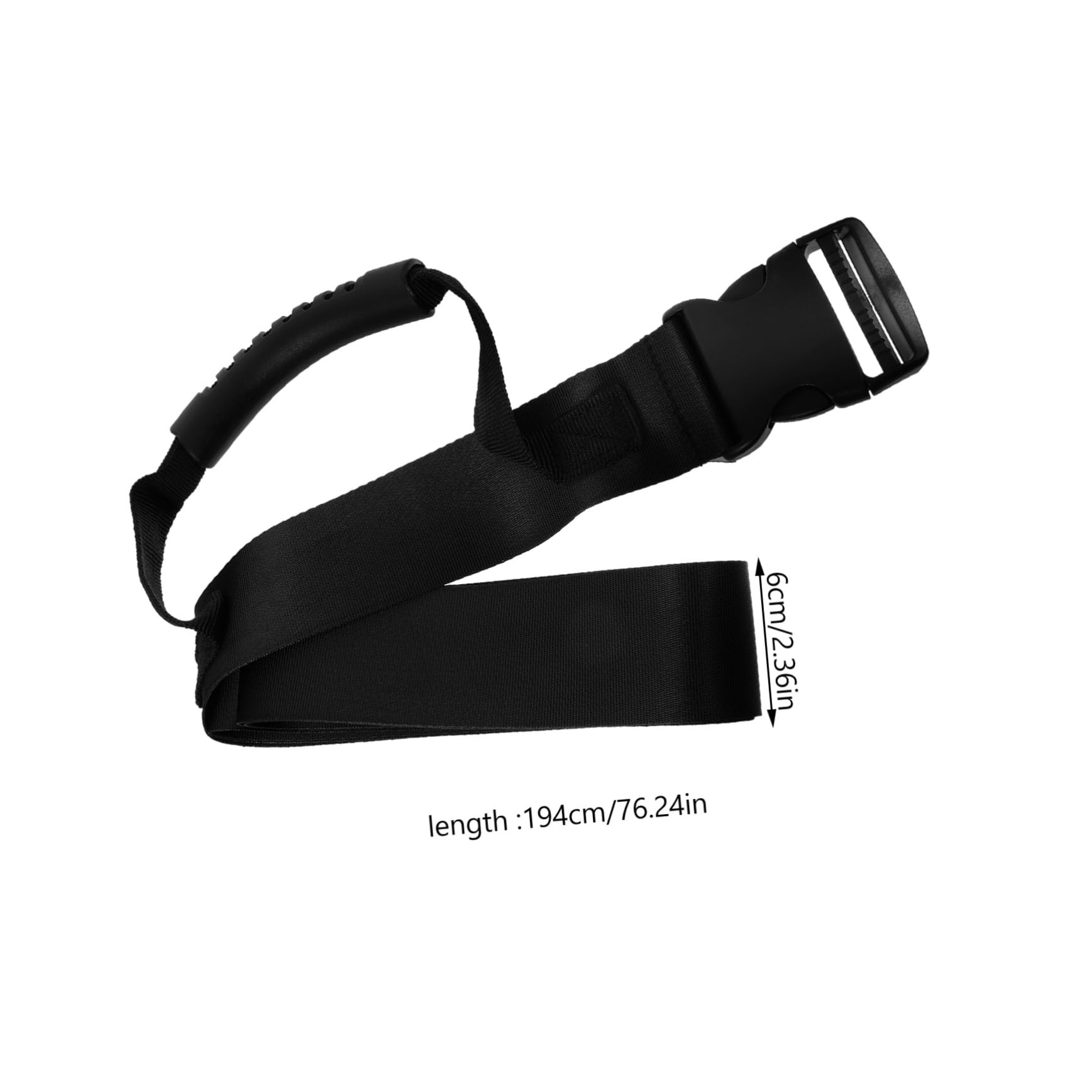 GALPADA Carrying Straps and Packing Straps Moving Carry Object Moving Handle Moving Belt Home Moving Handle Lifting Handle Moving Object Mover Nylon Black
