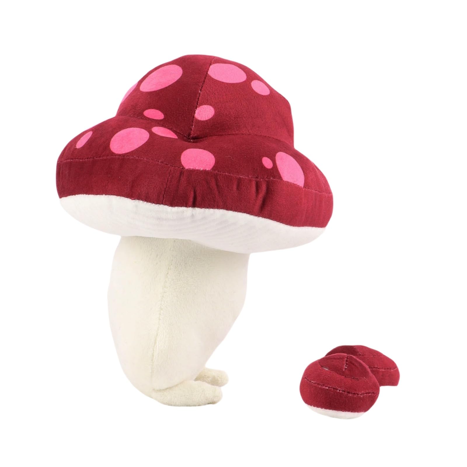 HXLAI Delicious in Dungeon Plush, 9.8" Walking Mushroom Plushies Toy for Fans Gift, Soft Stuffed Animal Pillow for Home Kids' Bedroom Decor, Birthday Christmas Halloween Choice for Boys Girls - Image 5