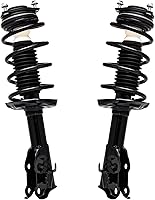 Vista 421 de Detroit Axle - Kit de suspensión delantera de 10 piezas para Chevy Aveo Aveo5 Pontiac G3 Wave 2 Ready Struts Assembly 2 Enlaces de barra