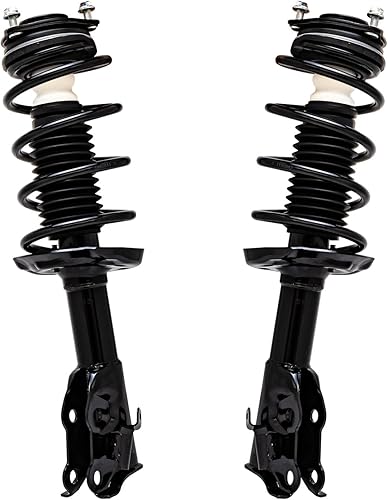 Miniatura 369 de Detroit Axle - Amortiguadores RWD para Chrysler 300 Dodge Magnum 06-10 Charger 05-10, 2006 2007 2008 2009 2010 Completo 2 puntales delanteros con