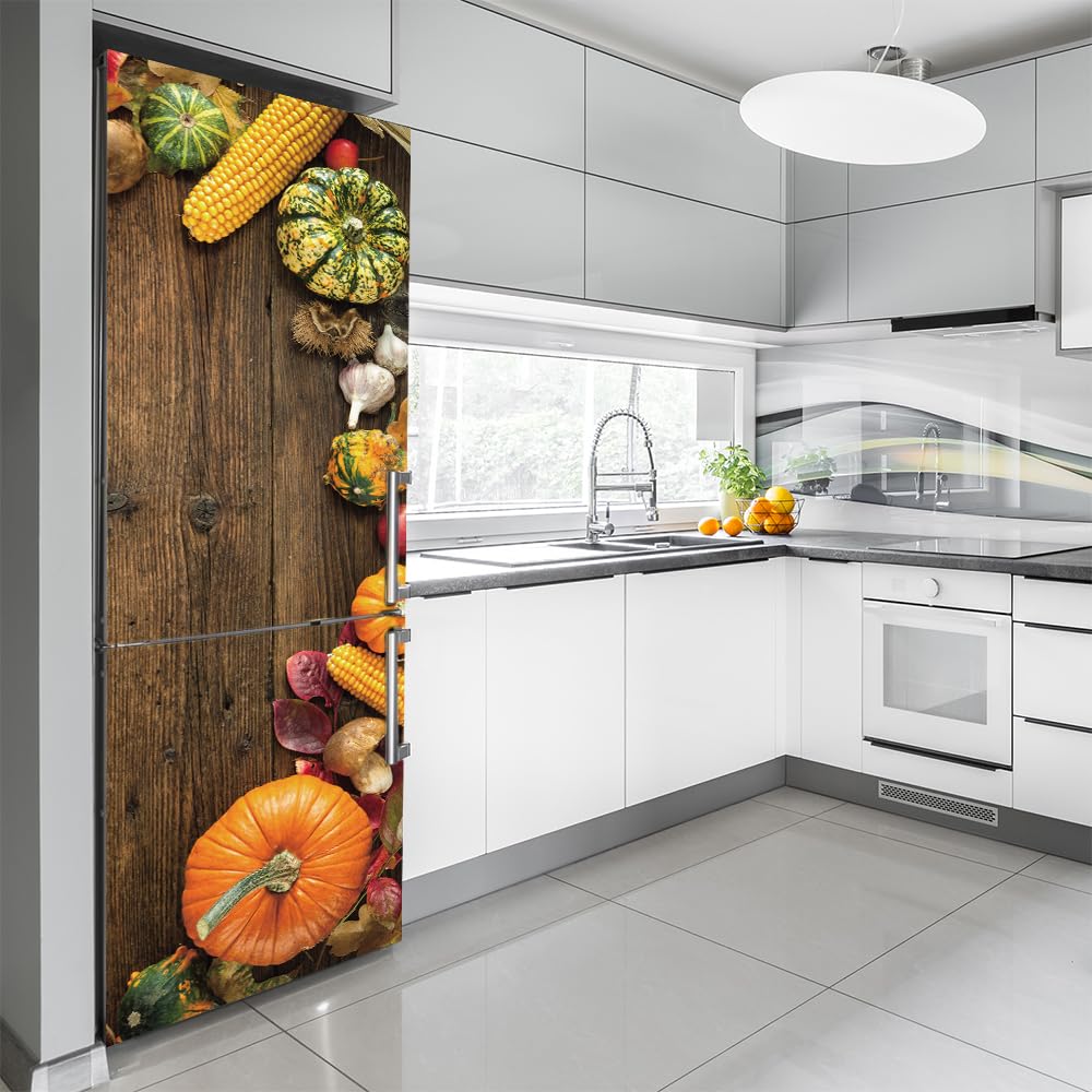 Adesivi 3D Per Frigorifero - Decorativi Coprenti, PVC Vinile - Per Cucina E Casa