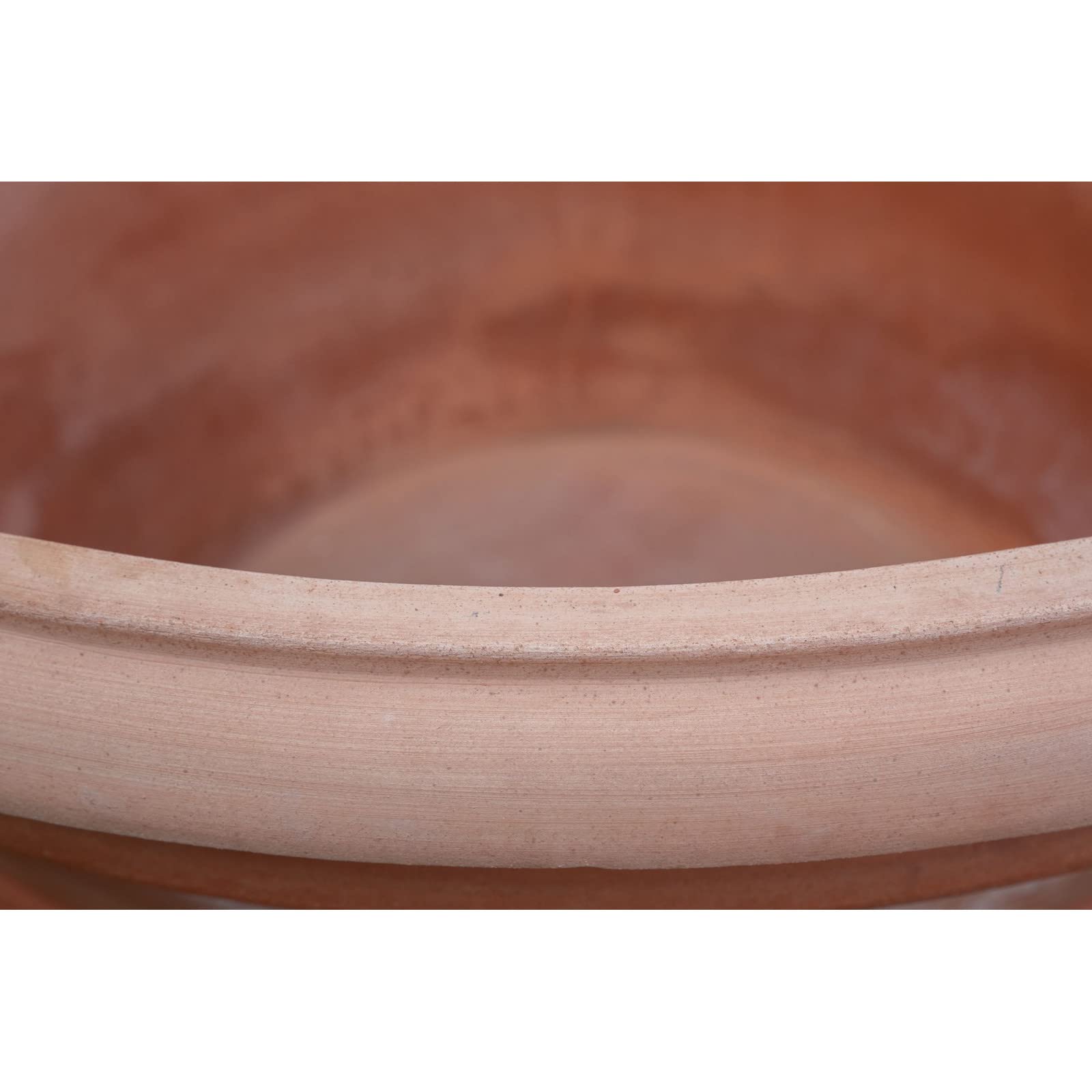 Biscottini Vasi terracotta grandi per piante 116x70x116 cm Made in Italy | Vaso grande da esterno artigianale