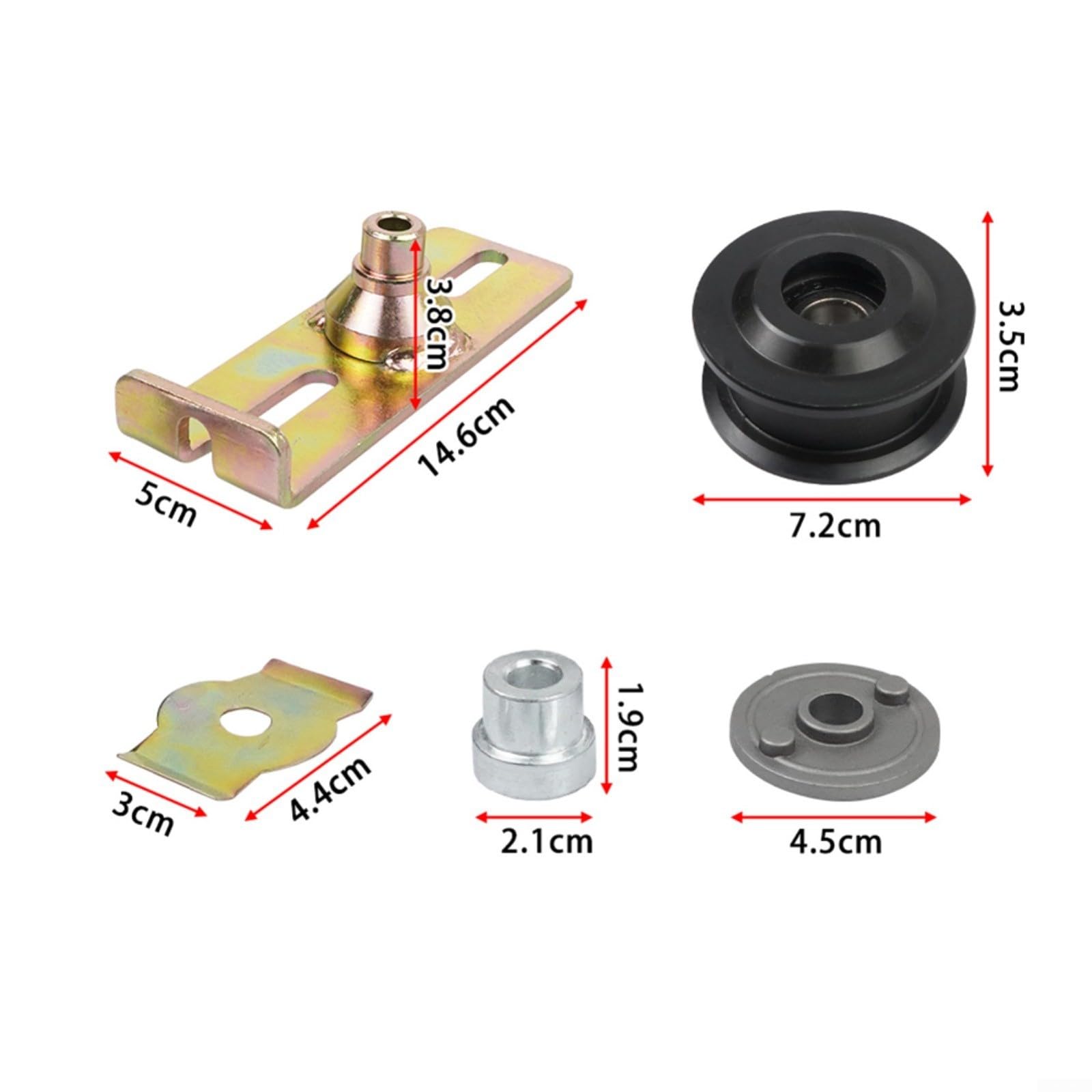 Kit de actualización de correa de polea tensora para modelos de cortacésped para Toro para TurfMaster para TimeMaster para Exmark ECKA30 ECS180CKA30000 ECX200CKC30000