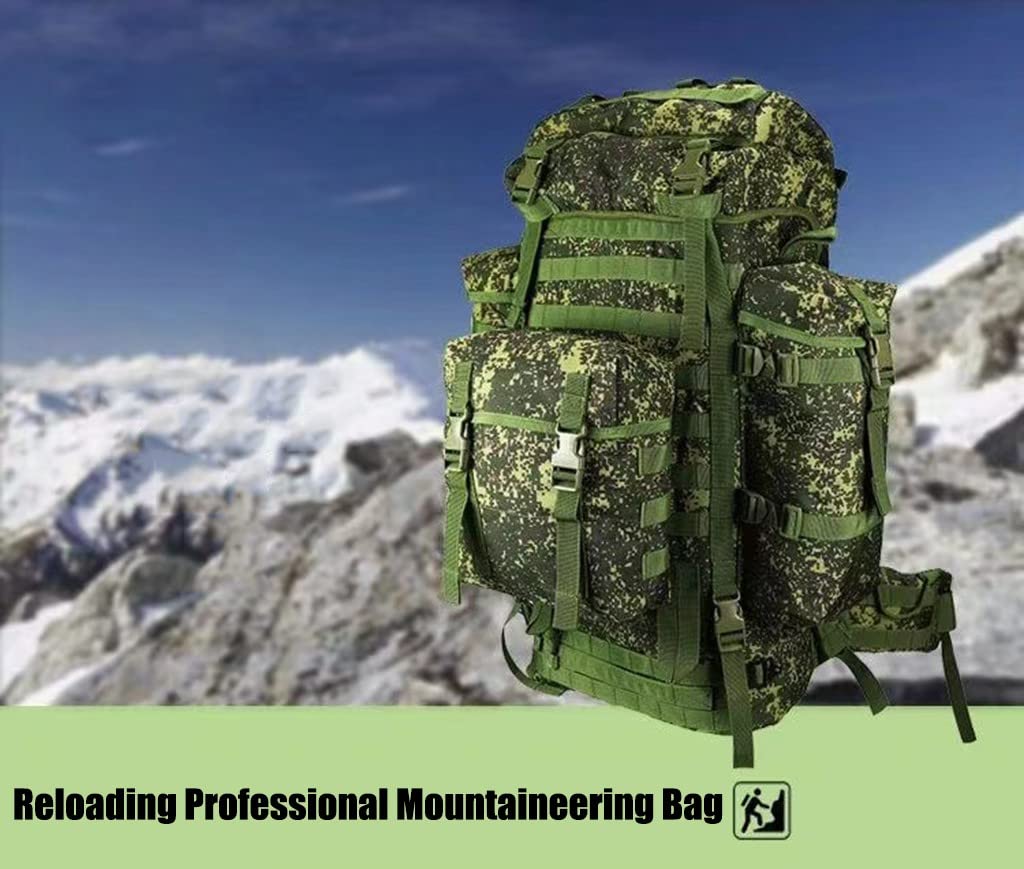Zaino Da Trekking 100L Impermeabile – Daypack Tattico Con Cinghie Regolabili, Tessuto Oxford 900D, Per Uomo E Donna