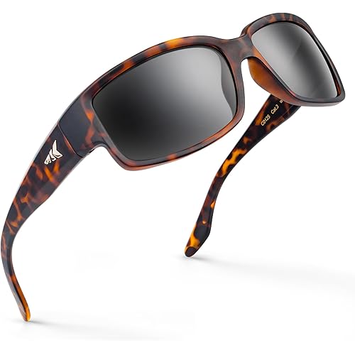 KastKing Skidaway Polarized Sport Sunglasses for Men and Women,Ideal for Driving Fishing Cycling and Running,UV Protection