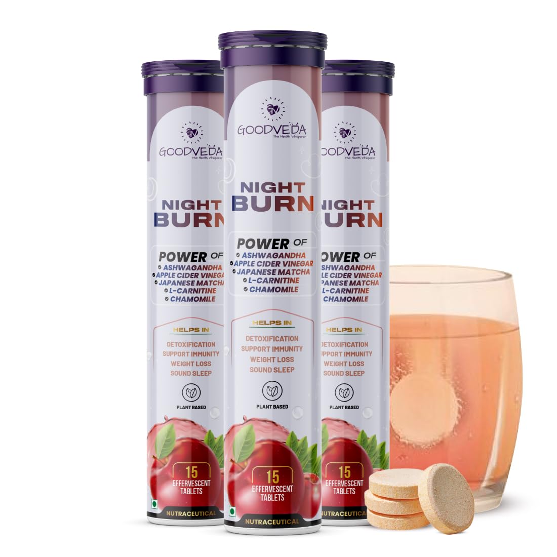 See full amazon price history chart for Goodveda Night Burn with Apple Cider Vinegar Tablet, Japanese Matcha + L- Carnitine, Helps in Detox, Weight Management and Immunity Boost (45 count (Pack of 1)) Goodveda Night Burn with Apple Cider Vinegar Tablet, Japanese Matcha + L- Carnitine, Helps in Detox, Weight Management and Immunity Boost (45 count (Pack of 1)) (B0D9GXF7GH) Amazon Price History, Amazon Price Tracker
