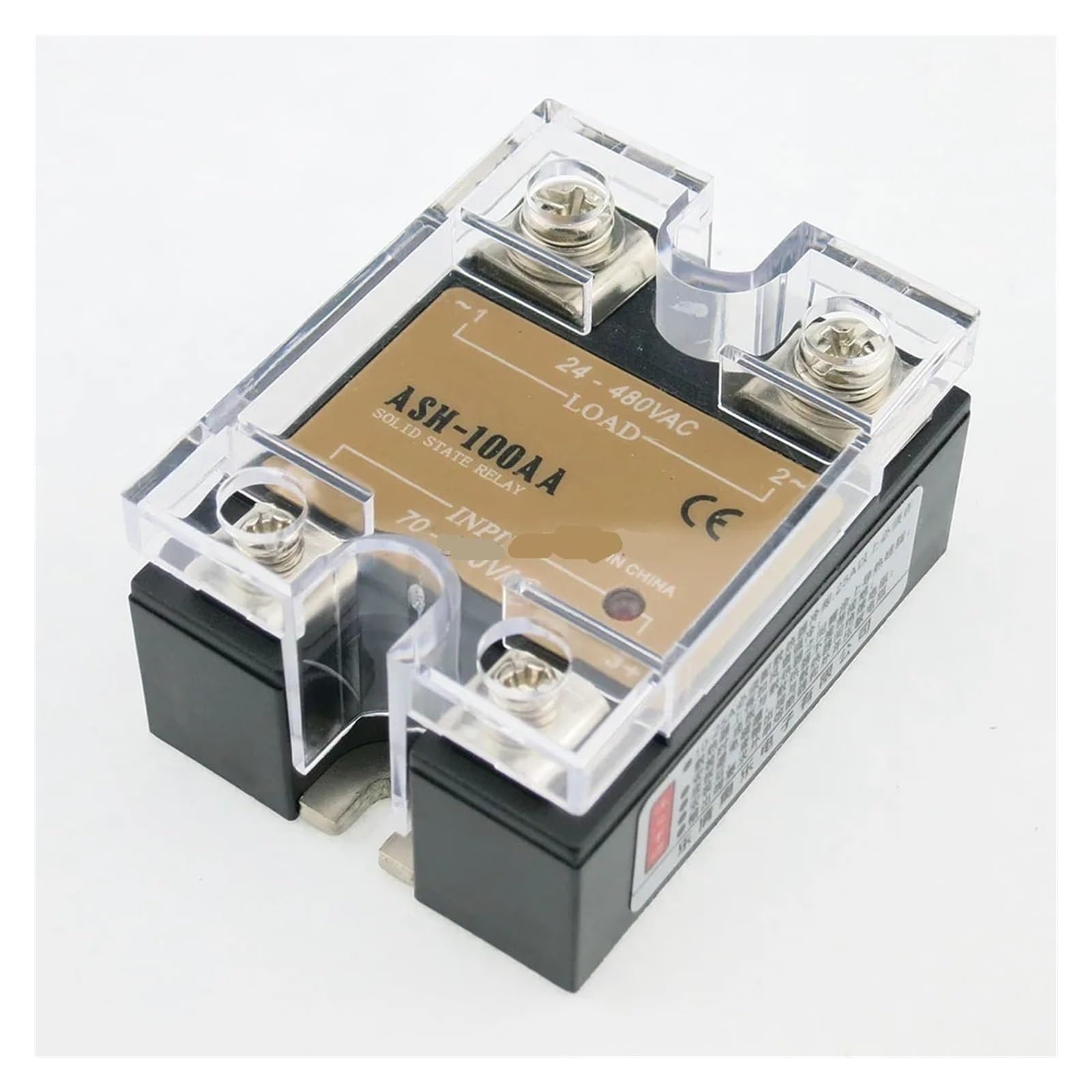 ASH-100AA single phase AC to AC 100A 480VAC solid state relay 100AA