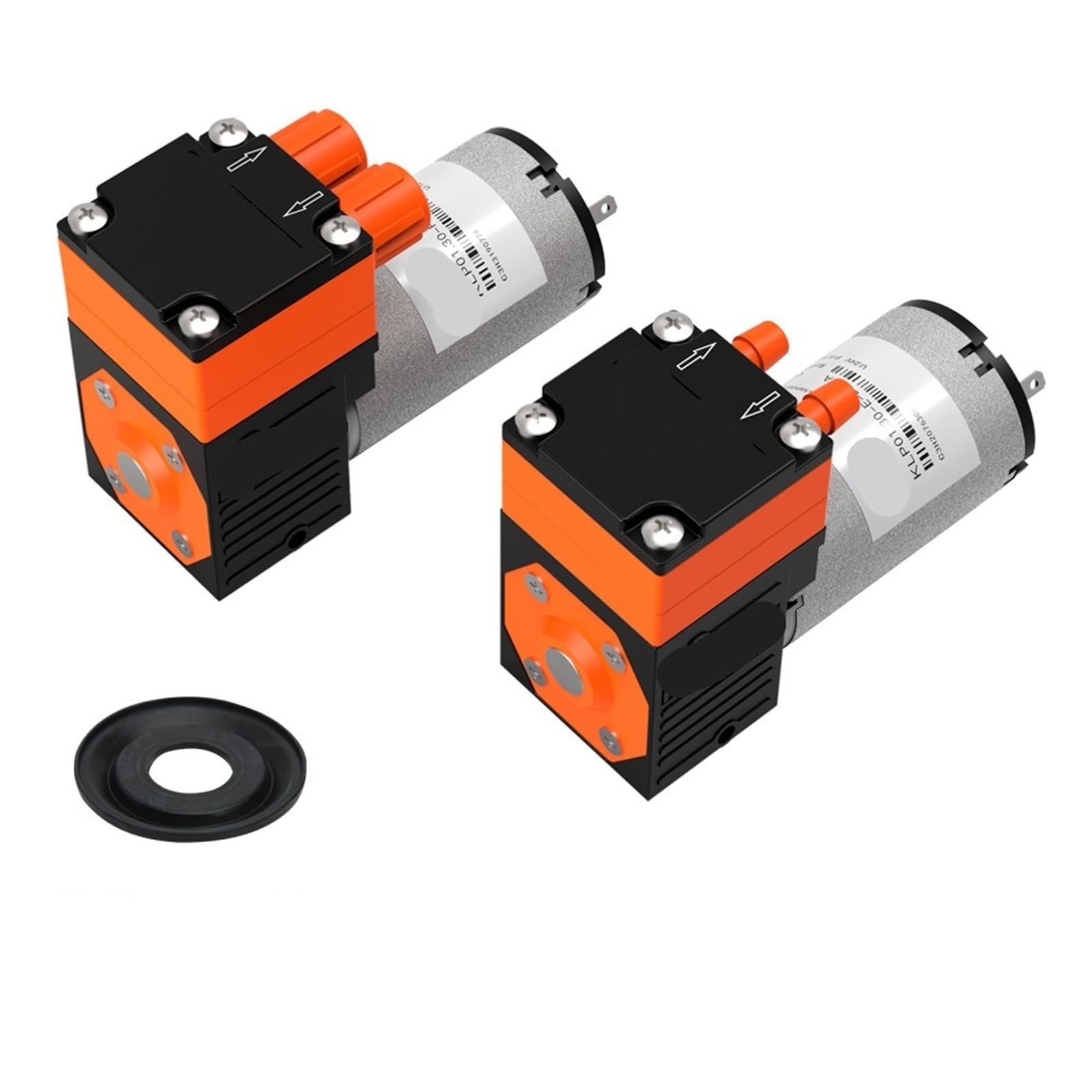Bomba de diafragma alto caudal 600 ml/min, motor 12 V y 24 CC, presión líquido for laboratorio aguas residuales Fácil mantenimiento(12)