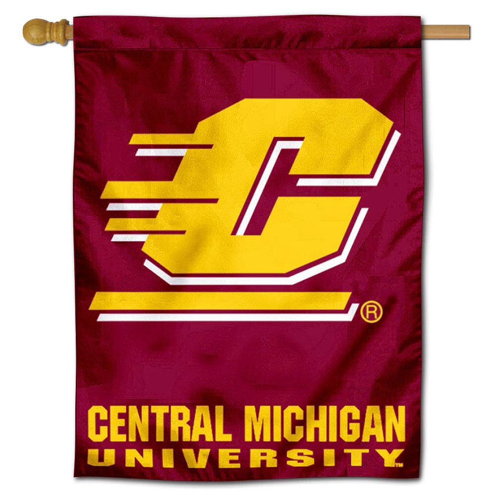 Central Michigan Chippewas House Flag Banner