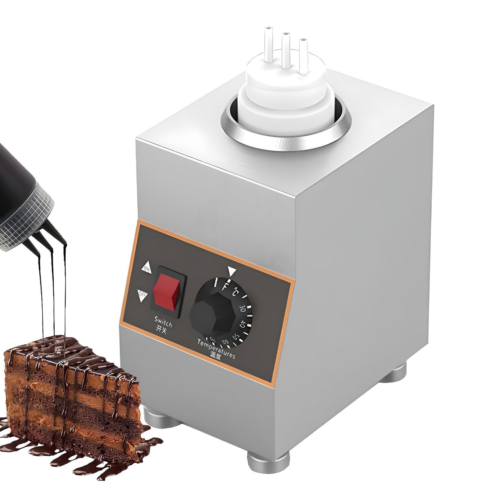 Réchauffeur de sauce électrique thermostat 30 à 85 °C 1 grid