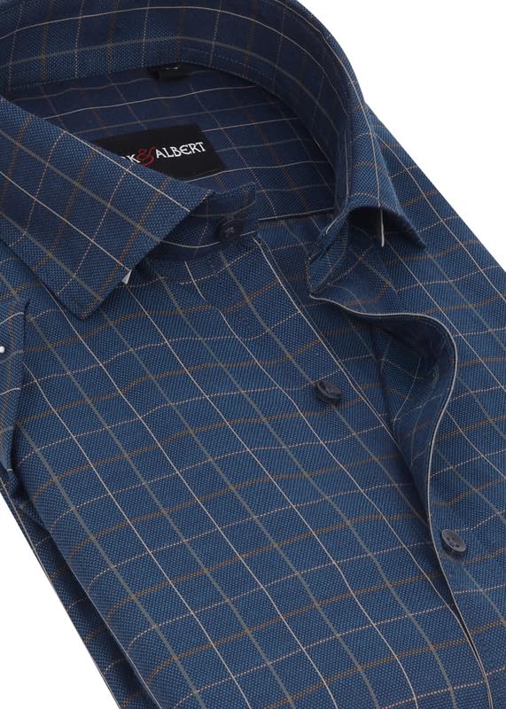 Image of Mens Half Sleeves Regular Shirt