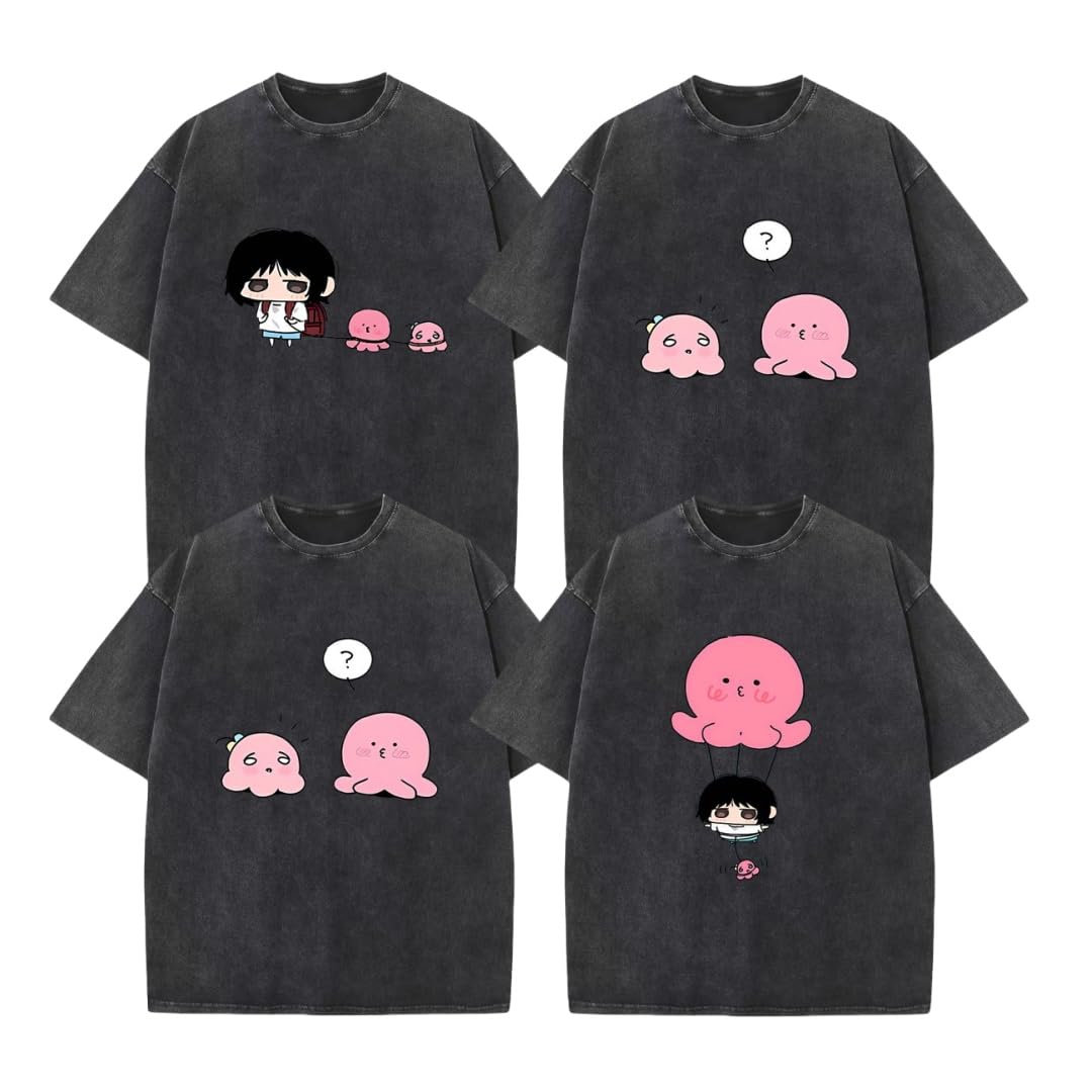 タコピーの原罪 Tシャツ 久世しずか 黒 ＸＬ 貴重 Amazon.co.jp: MIANQI(綿陽) タコピの原罪 tシャツ 半袖