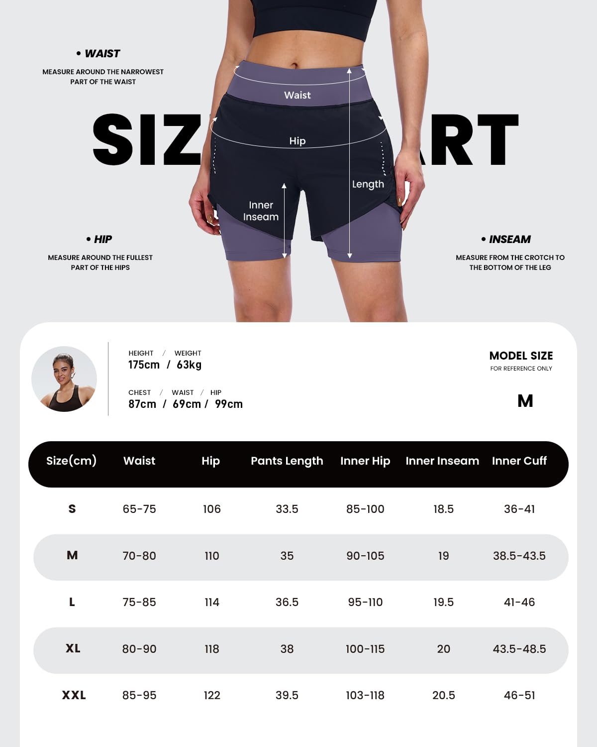 Sportneer Pantaloncini da ciclismo imbottiti da donna MTB Pantaloncini MTB Pantaloncini imbottiti da bici per le donne