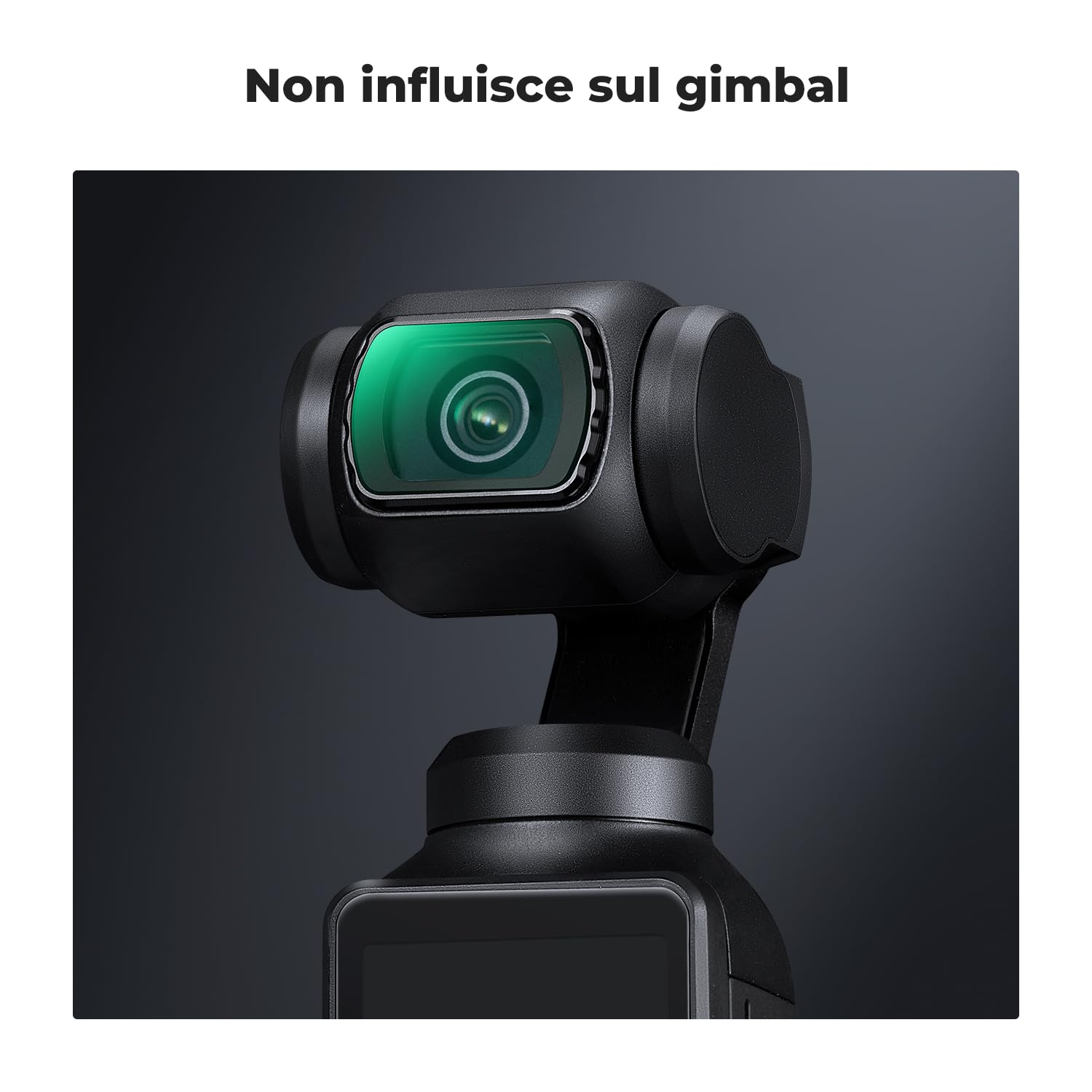 K&F CONCEPT Osmo Pocket 4/3 Filtro Magnetico,Filtri Magnetici Black Mist 1/8 Filtro Magnetico Black Diffusion 1/8 in Vetro Ottico con Nano-rivestimento Compatibile con DJI Osmo Pocket 4/3(Alluminio)