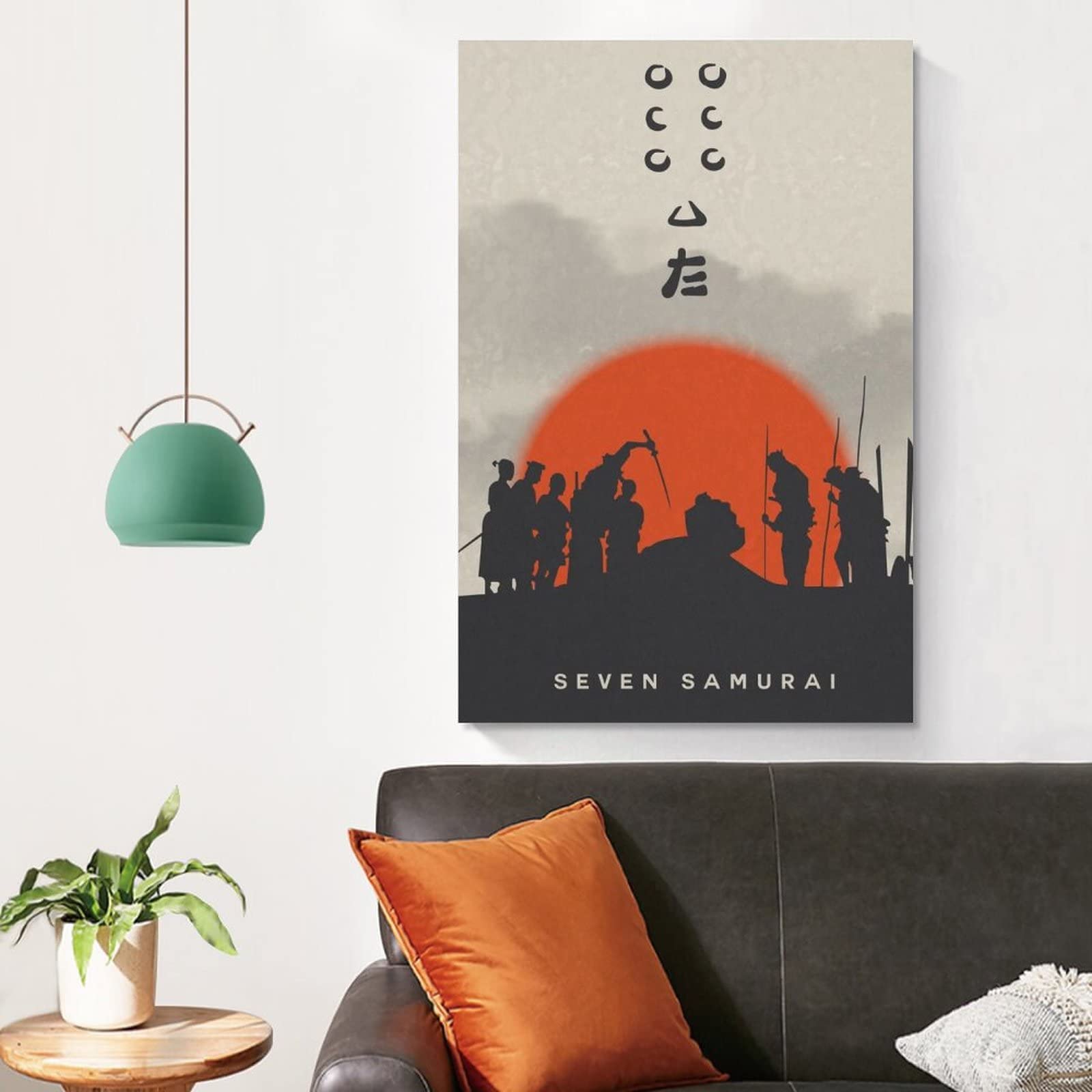 Seven Samurai Movie ポスター (12) Art Poster Canvas Painting Decor