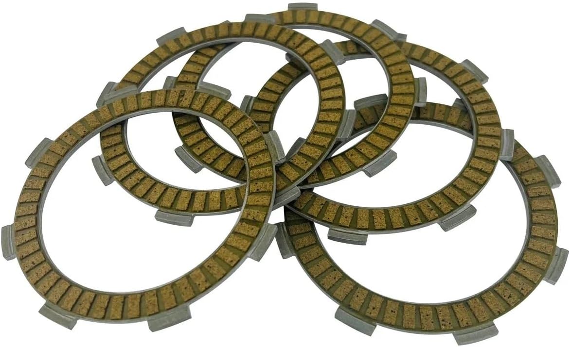 Clutch Friction Plate Kit Motorcycle Friction Clutch Disc Plates 5 PCS for KX 60 1983-2000 KX65 2000-2022 KDX 80 82-88 KX80 81-84
