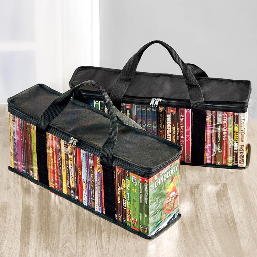 Buy The Lakeside Collection Storage Bags for DVDs, BluRay, VHS, Games