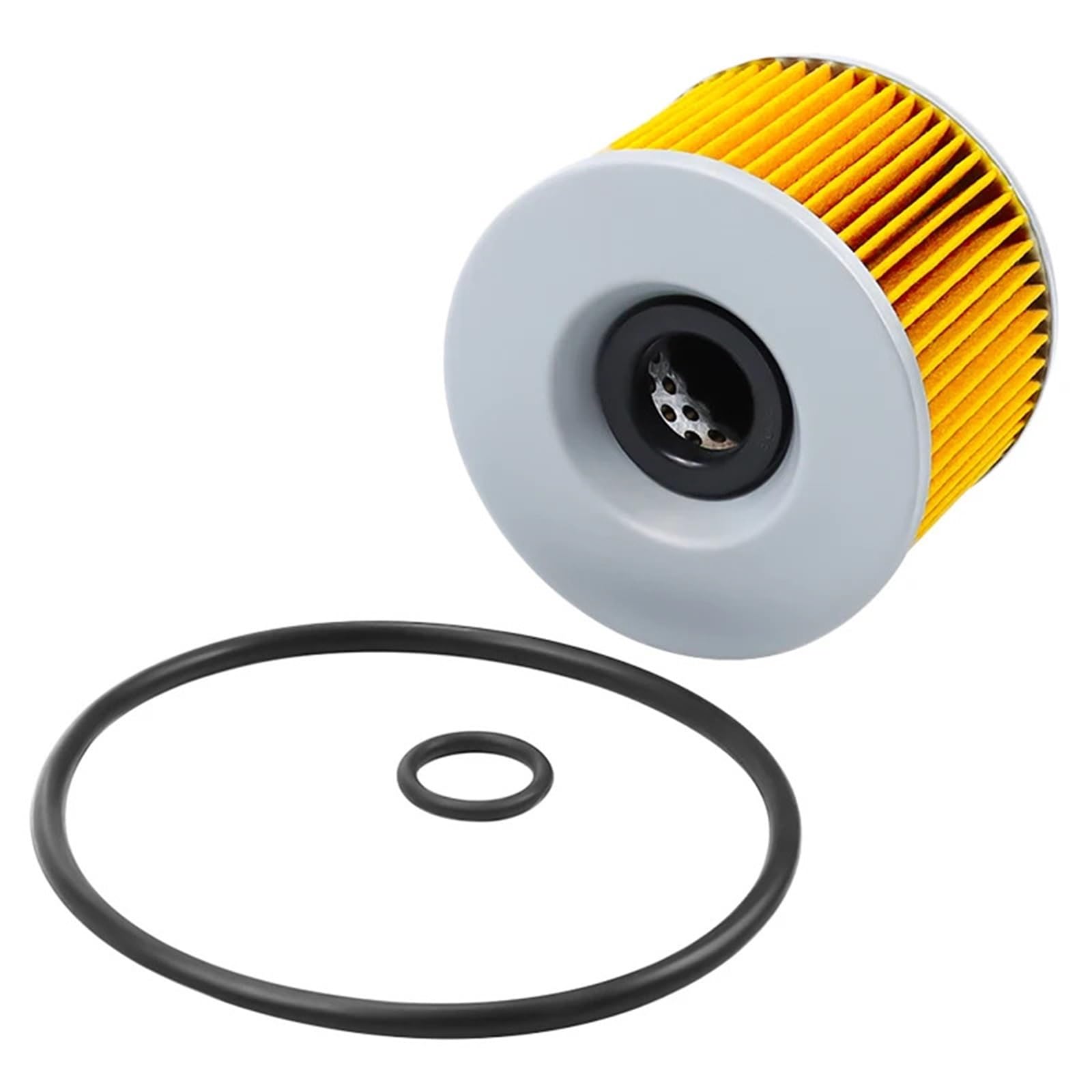 Motocyklowe Filtr Filtr oleju motocyklowego pasuje do Kawasaki ZZR250 ZZR1100 ZZR1200 Ninja 600R ZX400F ZX 550 600 750 1000 1100 ZX11 Filtr oleju(Yellow-4 pcs)