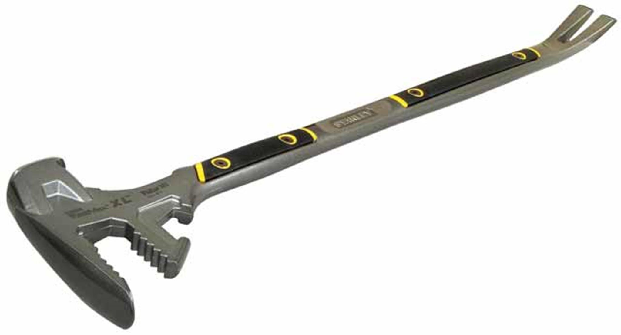 Stanley FatMax Fubar III (5-in-1 Abbruchwerkzeug, Vorschlaghammer, Nagelschlitz, Backen für Hölzer, Stemmeisen) & Wonder Bar Nageleisen (wärmevergüteter Karbonstahl, abgefacht und polierte Nut)