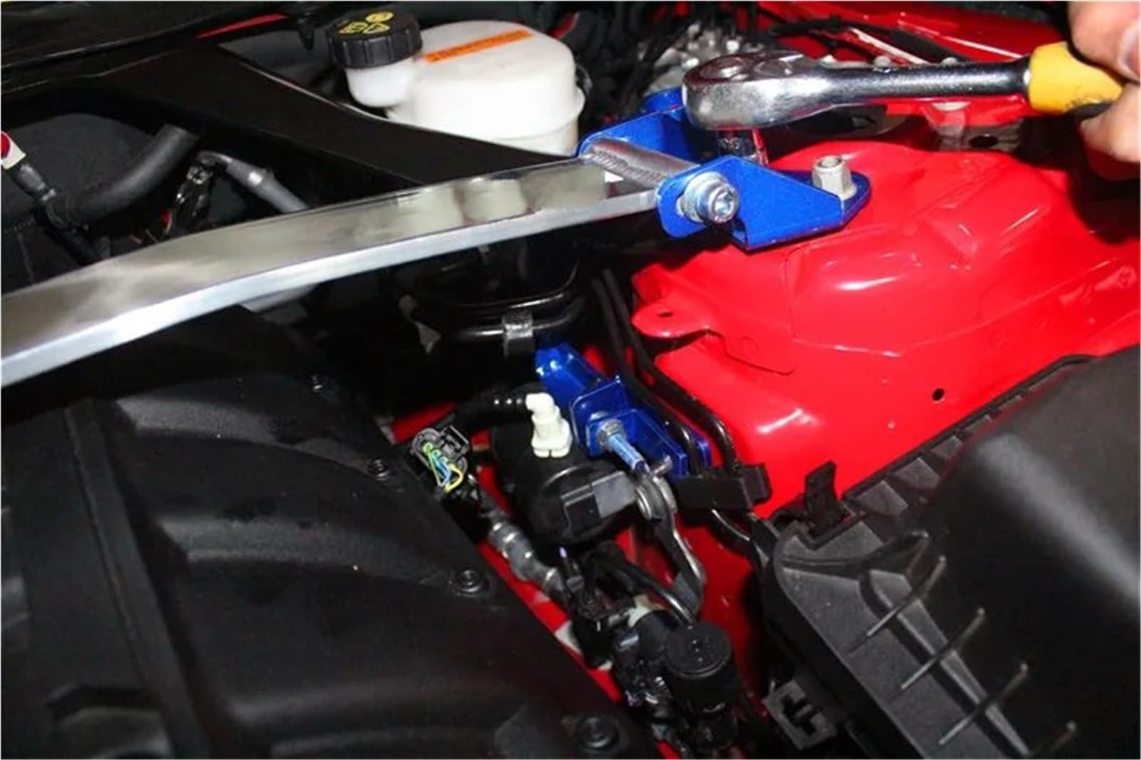 stabilizujące Stabilizator Pasuje do Ford Mustang 2.3 T .7T 5.0L, drążki stabilizatora, układ zawieszenia, drążek napinający, ze stopu aluminium(2.3)